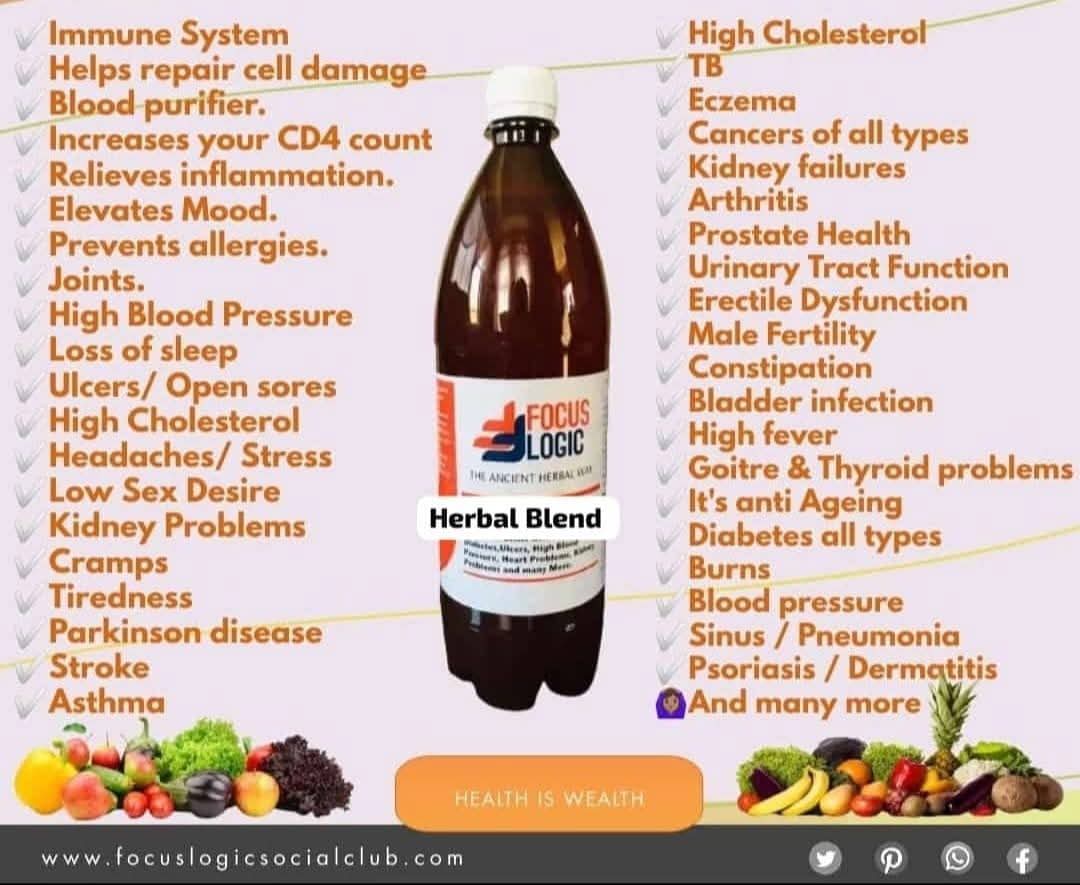 Focus logic herbal drink