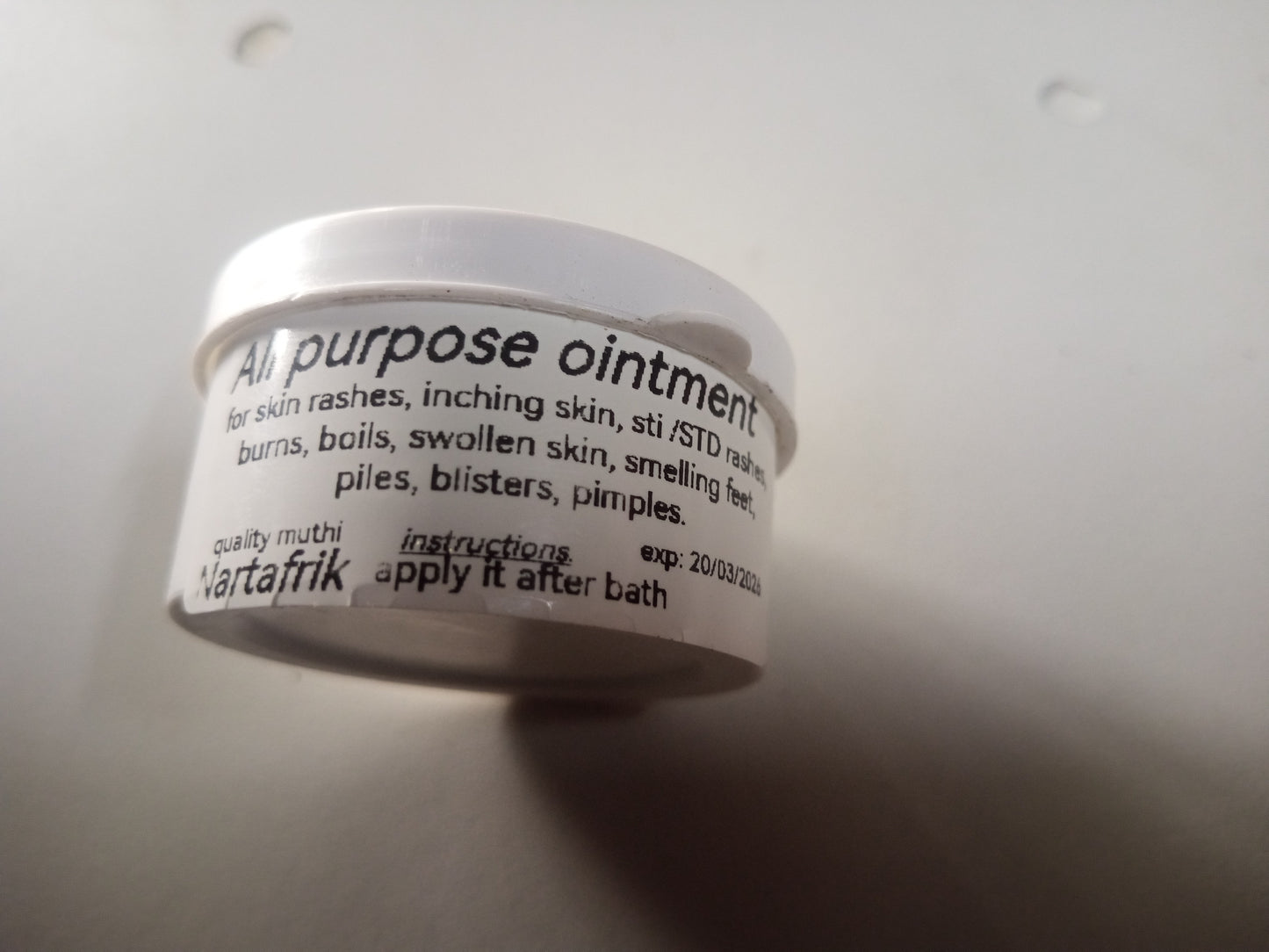 All purpose ointment