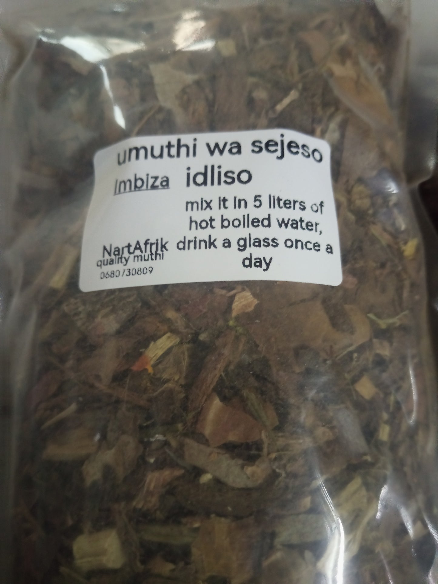 Umuthi wesejeso/ idliso