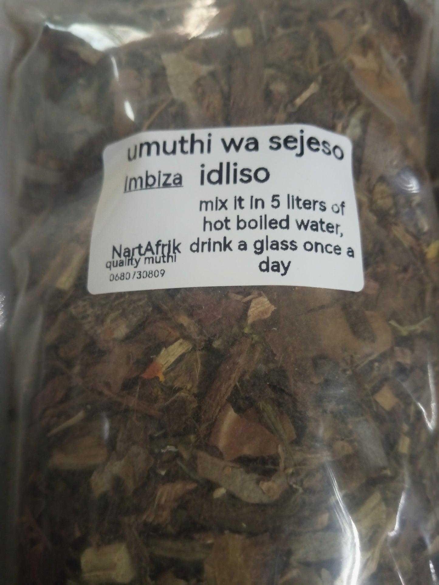 Umuthi wesejeso/ idliso
