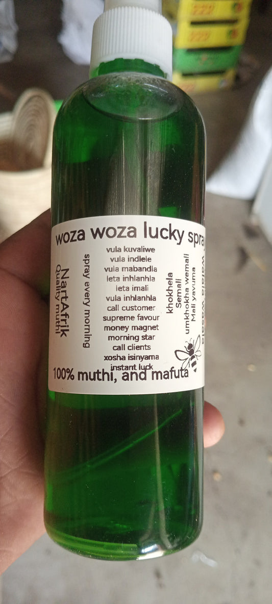 Woza woza lucky spray