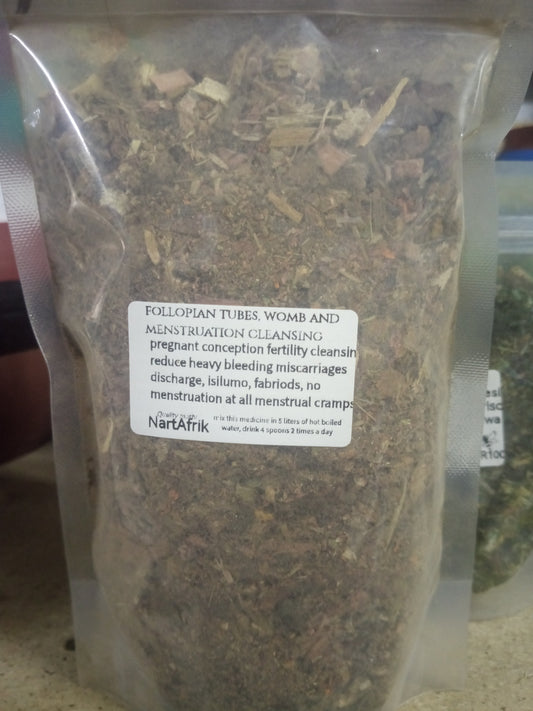 Follopian tubes womb and menstruation cleansing herbs